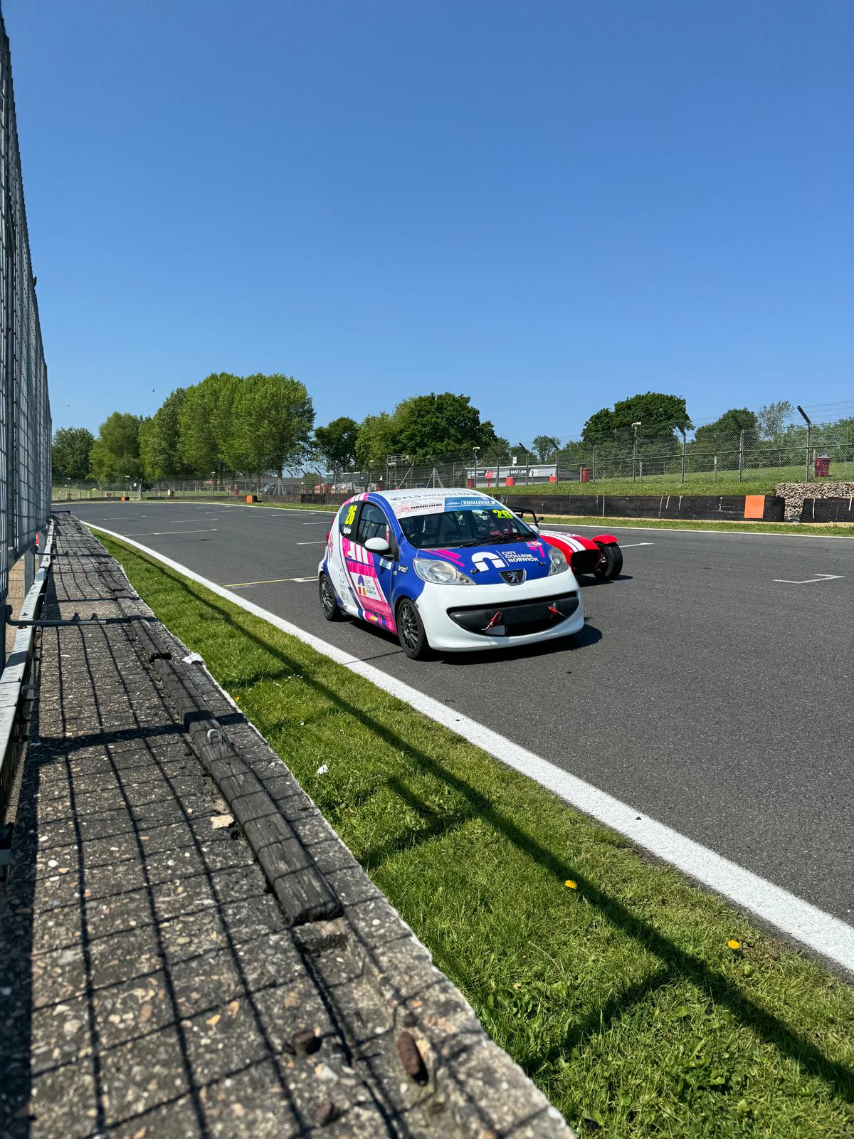 City-College-Norwich-Brands-Hatch-Elliot-Lettis-Testing-20.05.24-3-1 Student Motorsport Challenge Powered by Rocked-!T Returns to Oulton Park with Record Grid