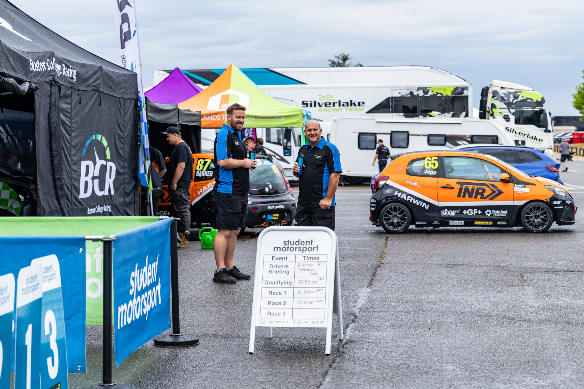1N0A5648 Boston College Racing Consolidates Standings Lead as Sussex Motorsports Scores Debut Podium Finish at Snetterton