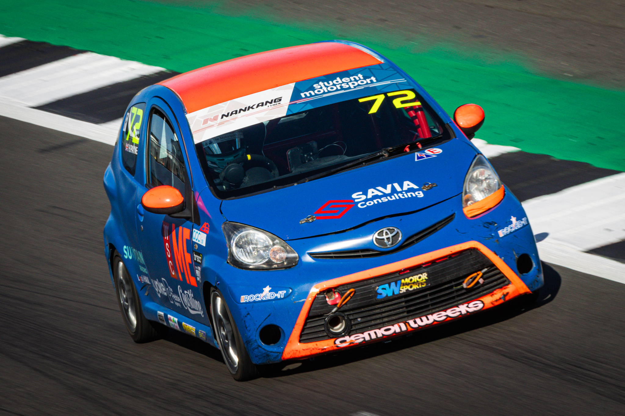 1N0A2352 Boston College Racing 1 Extends Standings Lead as WSC ME’s Brady Pollock Takes First Overall CityCar Cup Win at Silverstone