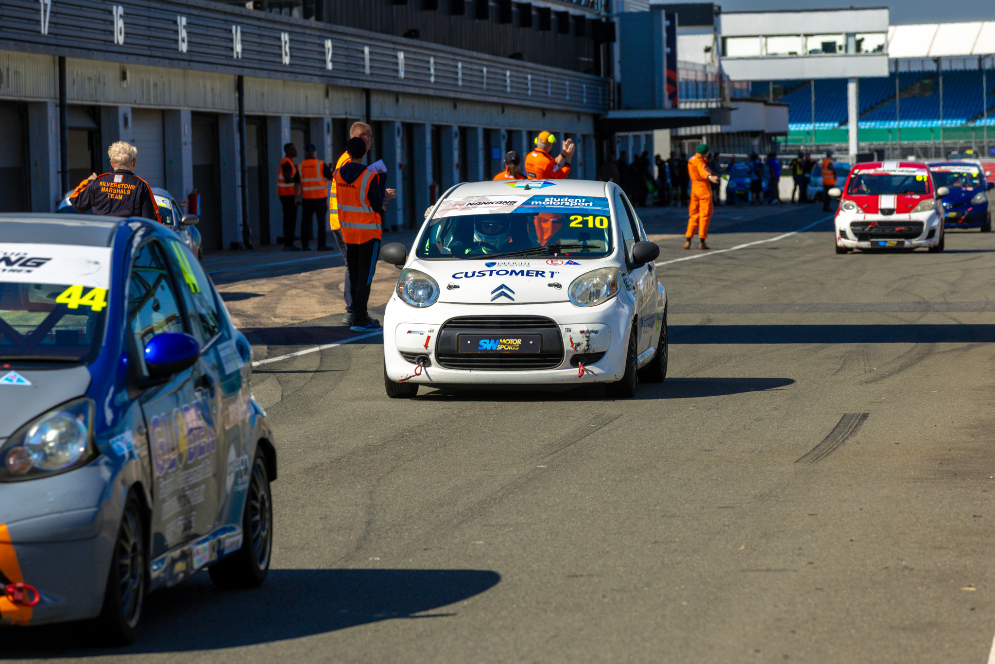 1N0A3226 Boston College Racing 1 Extends Standings Lead as WSC ME’s Brady Pollock Takes First Overall CityCar Cup Win at Silverstone