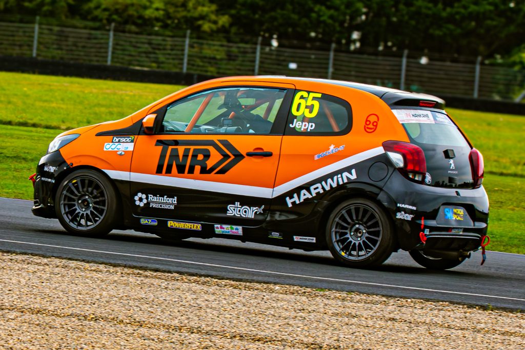 TNR's Richard Jepp on track at Croft - September 2025 (Photo: Bernice Bradley)